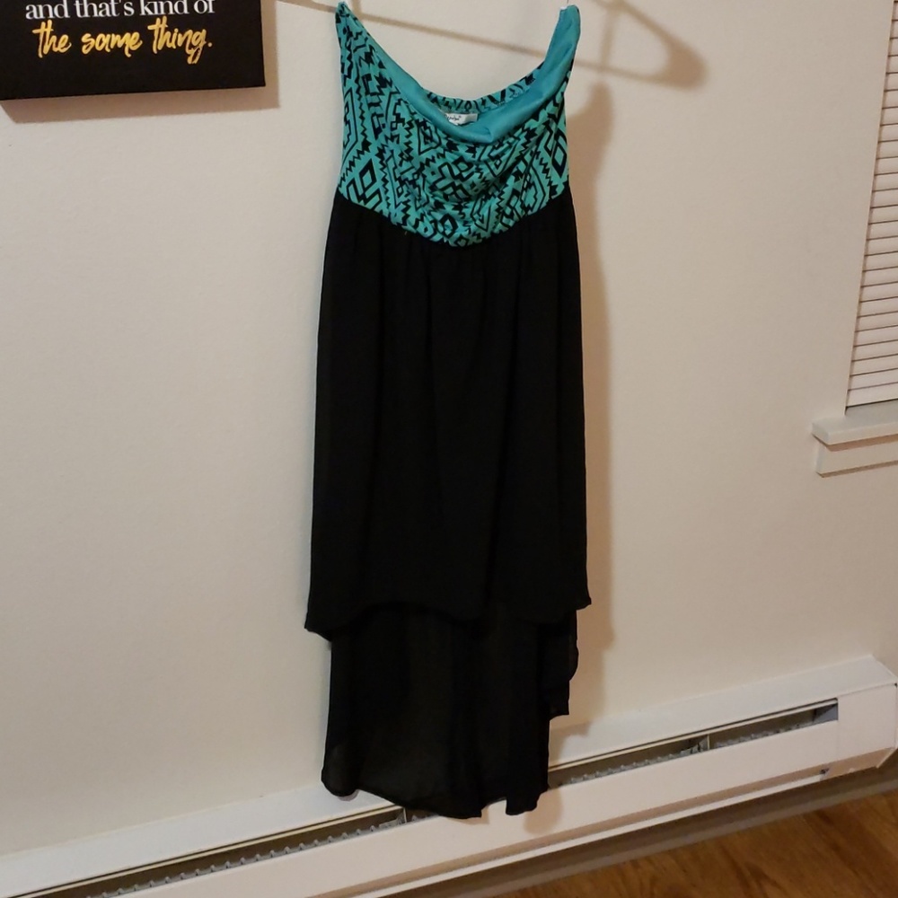 Dress with pattern